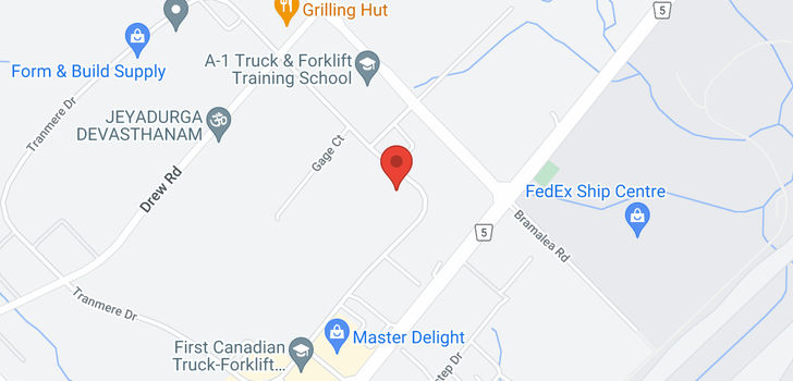 map of 7120 TRANMERE DR